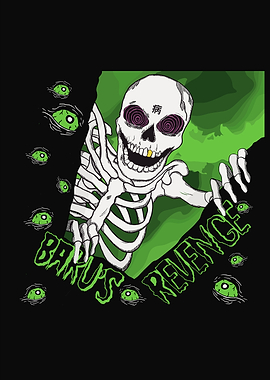 Baku's Revenge Skeleton with Eyes