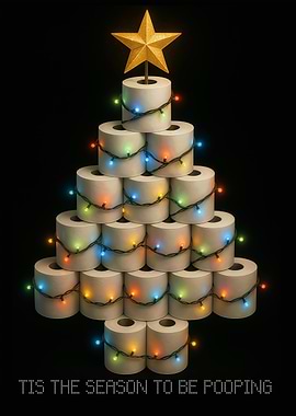 Toilet Paper Christmas Tree