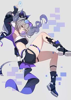 Girl with Bubblegum Digital Art