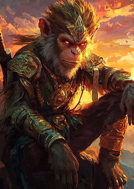 Monkey King Warrior