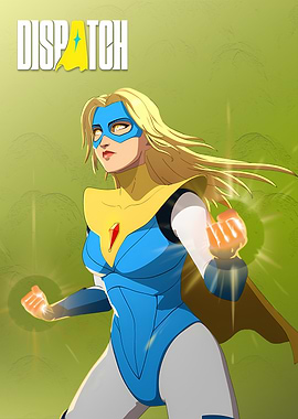 Dispatch Superheroine Digital Art
