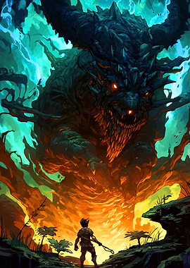 Fantasy Monster Confrontation