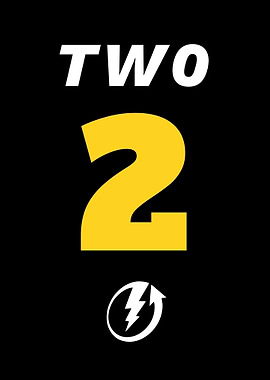 Two - Number 2 with Symbol