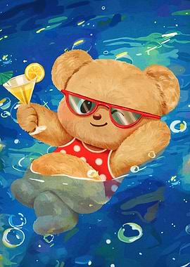 Teddy Bear Summer Vacation