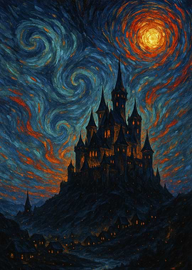 Starry Night Castle