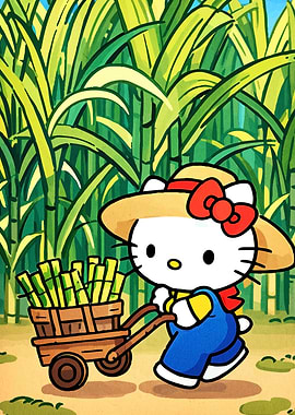 Hello Kitty Farmer