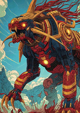 Mechanical Dragon Monster