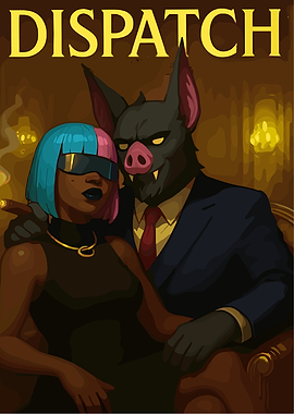 Dispatch Character Illustration