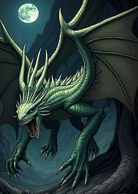 Green Dragon Moonlight