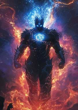 Elemental Being Fire Ice