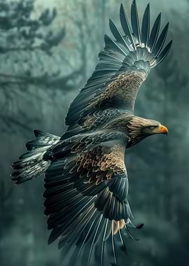 Eagle in Flight