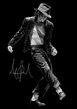 Michael Jackson in Black and White