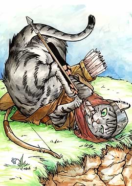 Cat Archer on Grassy Hill