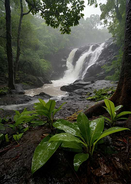 Waterfall in Full Force