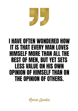 Marcus Aurelius Quote on White