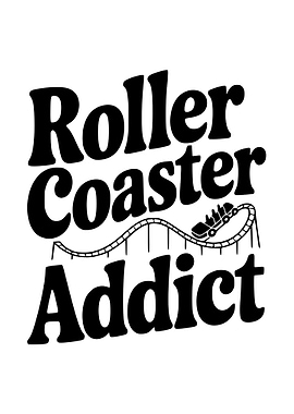 Roller Coaster Addict Graphic