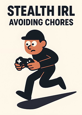 Stealth IRL Avoiding Chores