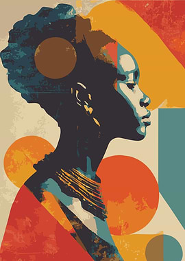 Abstract Portrait of a Woman