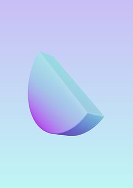 Abstract Gradient Geometric Shape