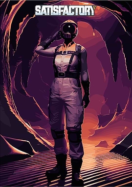 Satisfactory Character in Cave