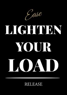 Ease Lighten Your Load Release – Dark Edition