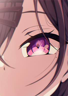 Anime Eye Close-Up
