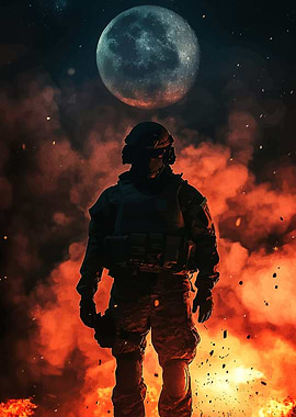 Soldier Firelight Moon