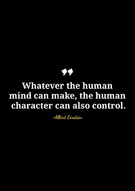 Einstein Quote on Human Mind