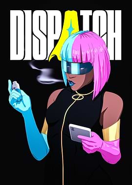 Dispatch Woman with Vape