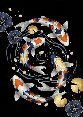 Koi Fish Pond