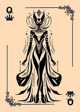 Queen of the Egypt Card
