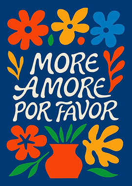More Amore Por Favor Floral Art