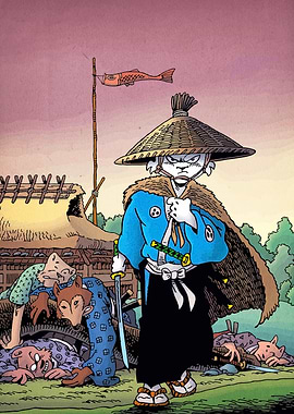 Usagi Yojimbo Comic Art