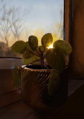 Golden Pilea