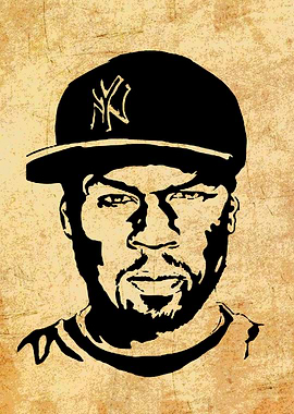 50 Cent Portrait Art