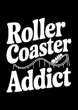 Roller Coaster Addict Graphic