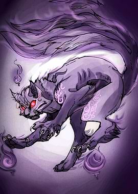 Nine-tailed Cat Spirit
