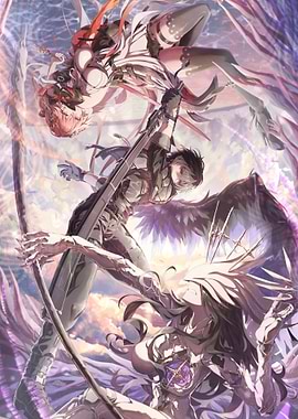 Wuthering Waves Battle Scene Digital Art