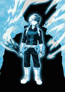 Shoto Todoroki: Ice Quirk Radiance