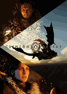 Crimson Desert Game Poster