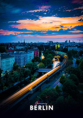 Berlin Cityscape at Dusk