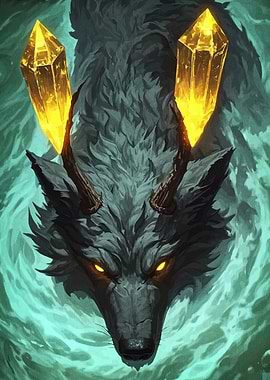 Crystal Horned Wolf Water