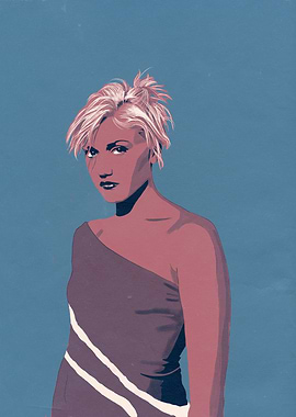 Gwen Stefani on Blue