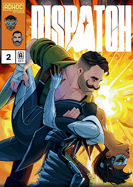 Dispatch Comic Book Cover Art