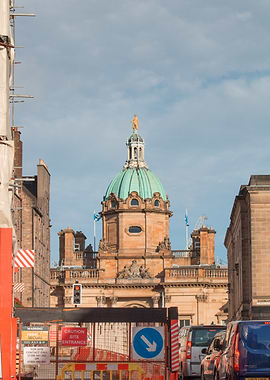 Edinburgh Building with Green Dome
