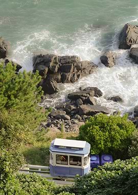 Coastal Tram with Ocean View
