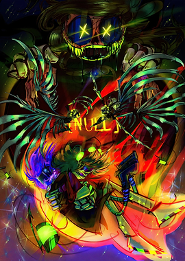 Abstract Monster Digital Art