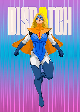 Dispatch Blonde blazer action