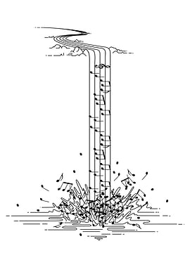 Song of Nature Waterfall