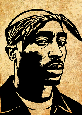 Tupac Shakur Portrait